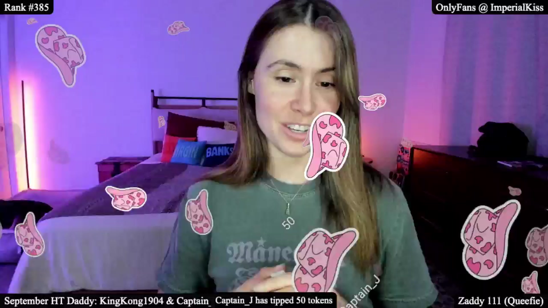 Gallery image thumbnail from ImperialKiss's myfreecams stream on, 09/04/2025, 05:31 image 6 of 20