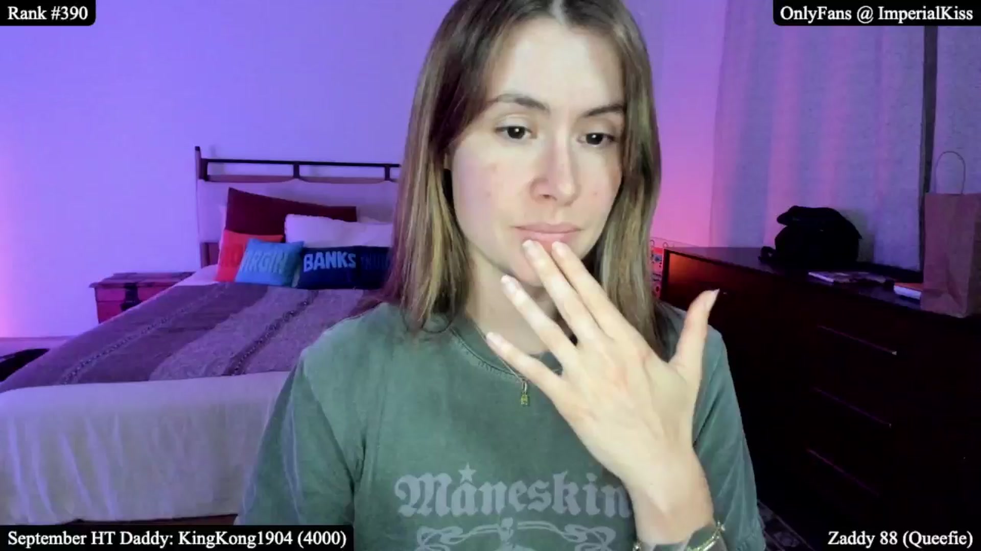 Gallery image thumbnail from ImperialKiss's myfreecams stream on, 09/04/2025, 05:31 image 5 of 20