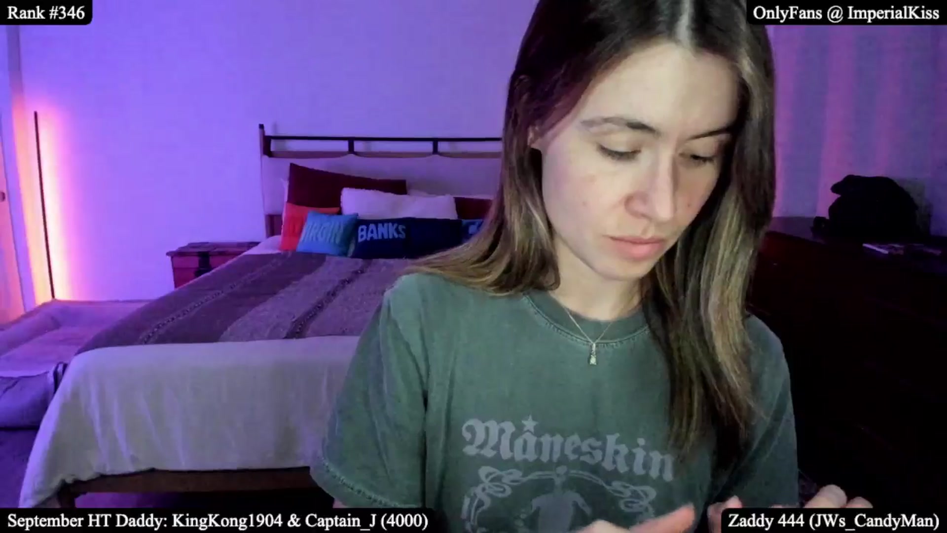Gallery image thumbnail from ImperialKiss's myfreecams stream on, 09/04/2025, 05:31 image 12 of 20