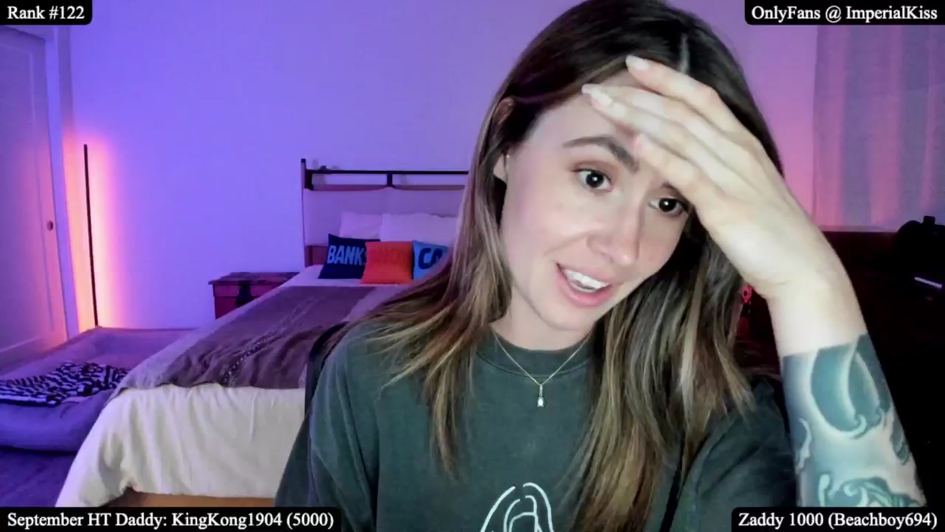 Gallery image thumbnail from ImperialKiss's myfreecams stream on, 09/06/2025, 06:25 image 17 of 20