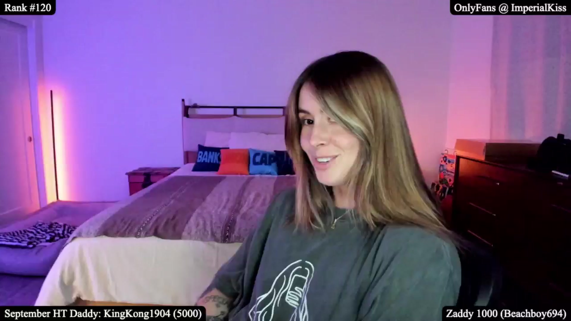 Gallery image thumbnail from ImperialKiss's myfreecams stream on, 09/06/2025, 06:25 image 19 of 20