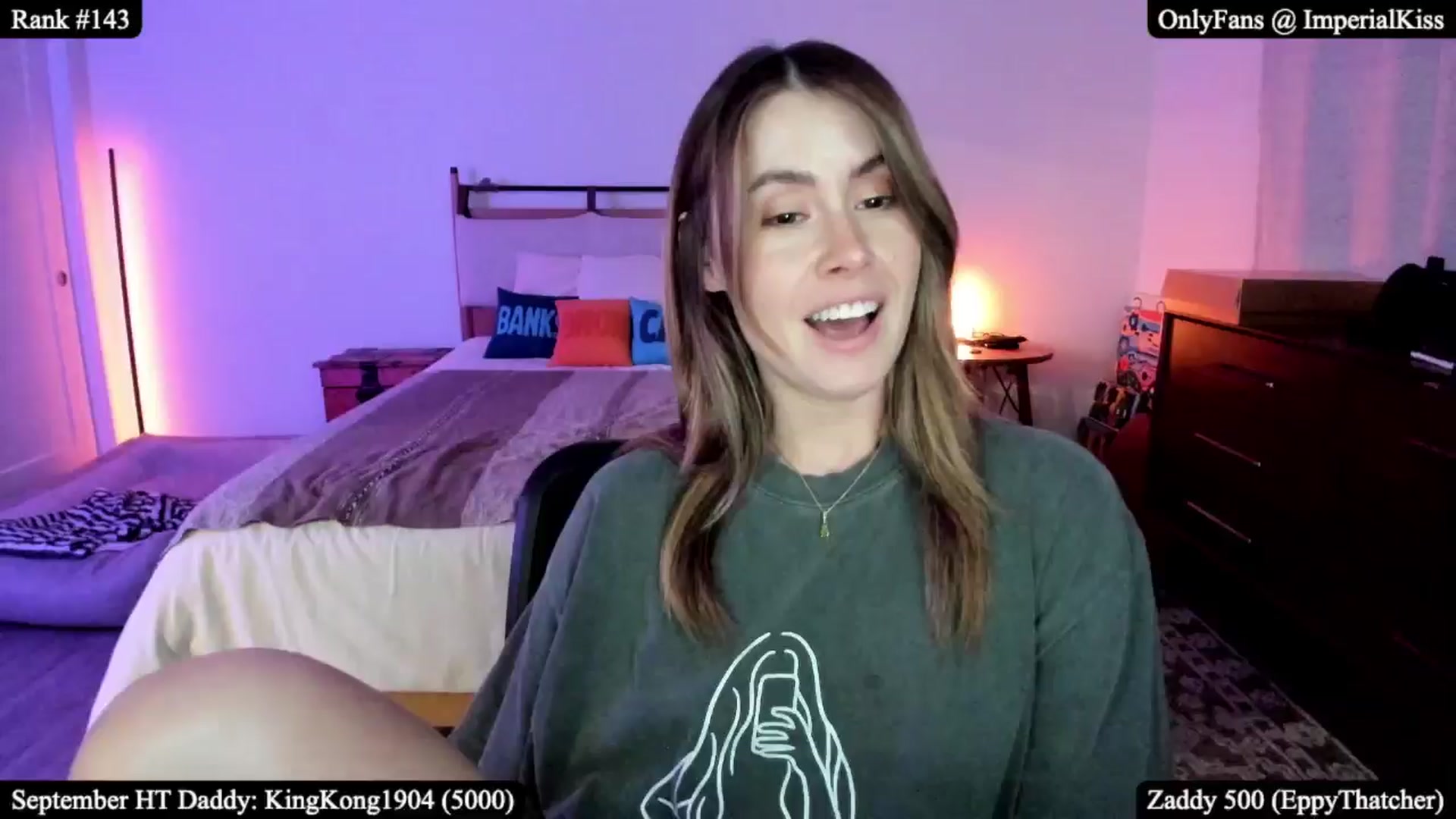 Gallery image thumbnail from ImperialKiss's myfreecams stream on, 09/06/2025, 06:25 image 4 of 20