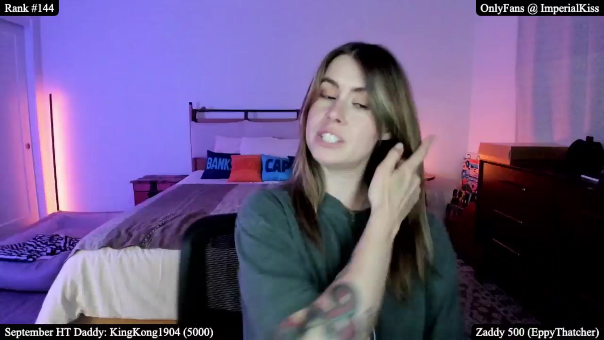 Gallery image thumbnail from ImperialKiss's myfreecams stream on, 09/06/2025, 06:25 image 6 of 20