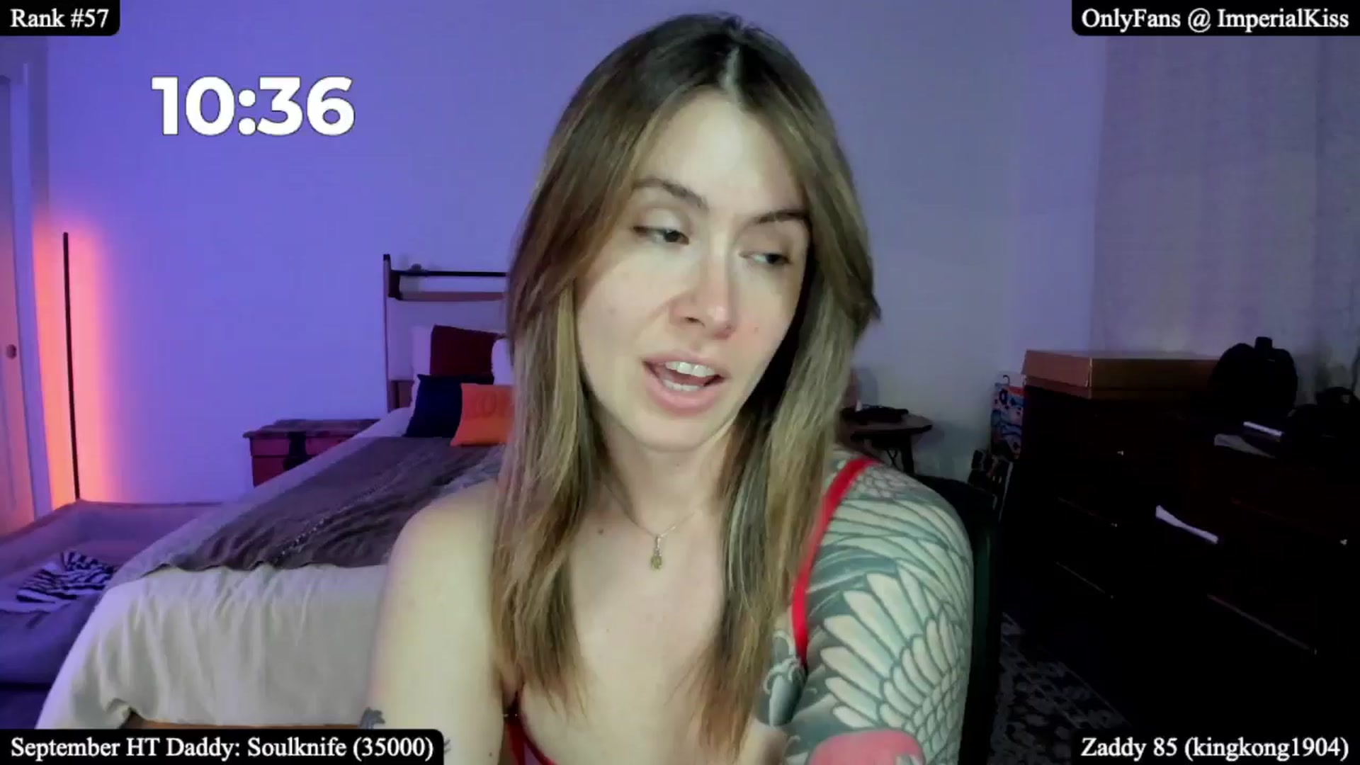 Gallery image thumbnail from ImperialKiss's myfreecams stream on, 09/07/2025, 04:16 image 9 of 20