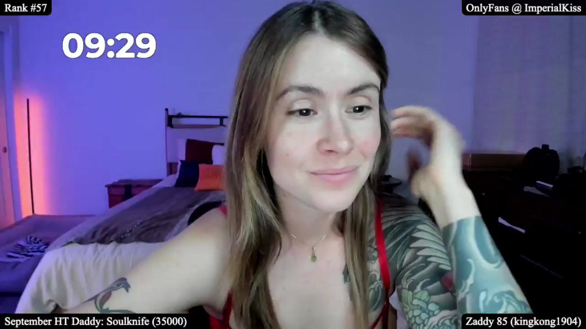 Gallery image thumbnail from ImperialKiss's myfreecams stream on, 09/07/2025, 04:16 image 10 of 20