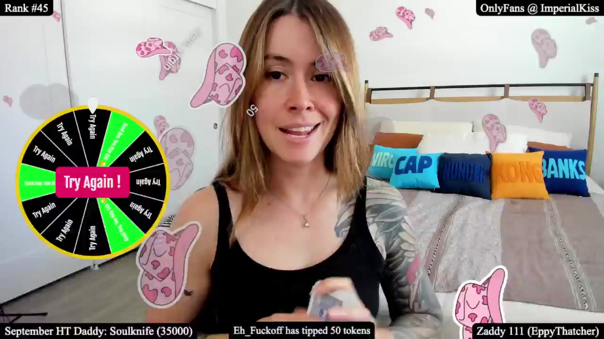 Gallery image thumbnail from ImperialKiss's myfreecams stream on, 09/07/2025, 21:09 image 16 of 20
