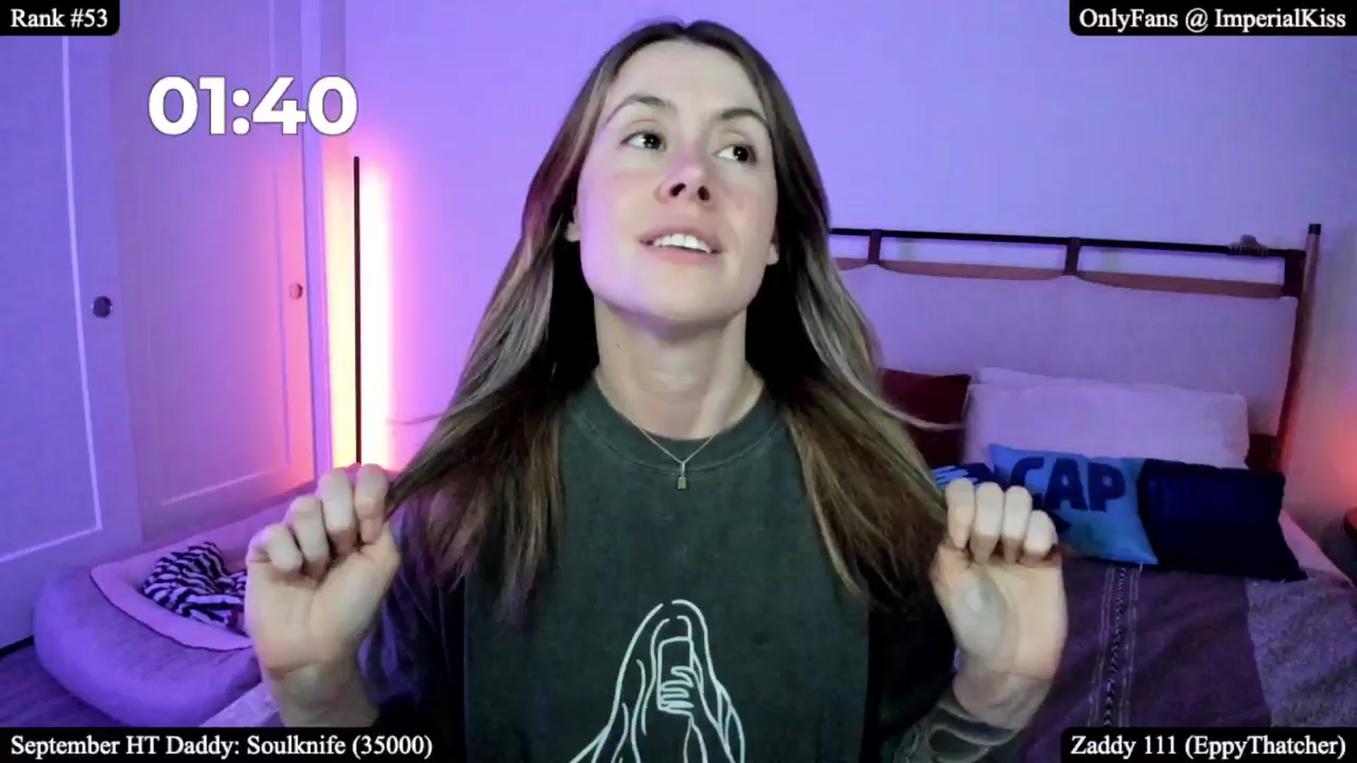Gallery image thumbnail from ImperialKiss's myfreecams stream on, 09/12/2025, 07:39 image 9 of 20