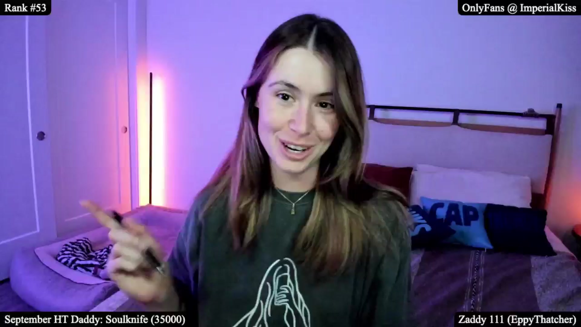 Gallery image thumbnail from ImperialKiss's myfreecams stream on, 09/12/2025, 07:39 image 8 of 20