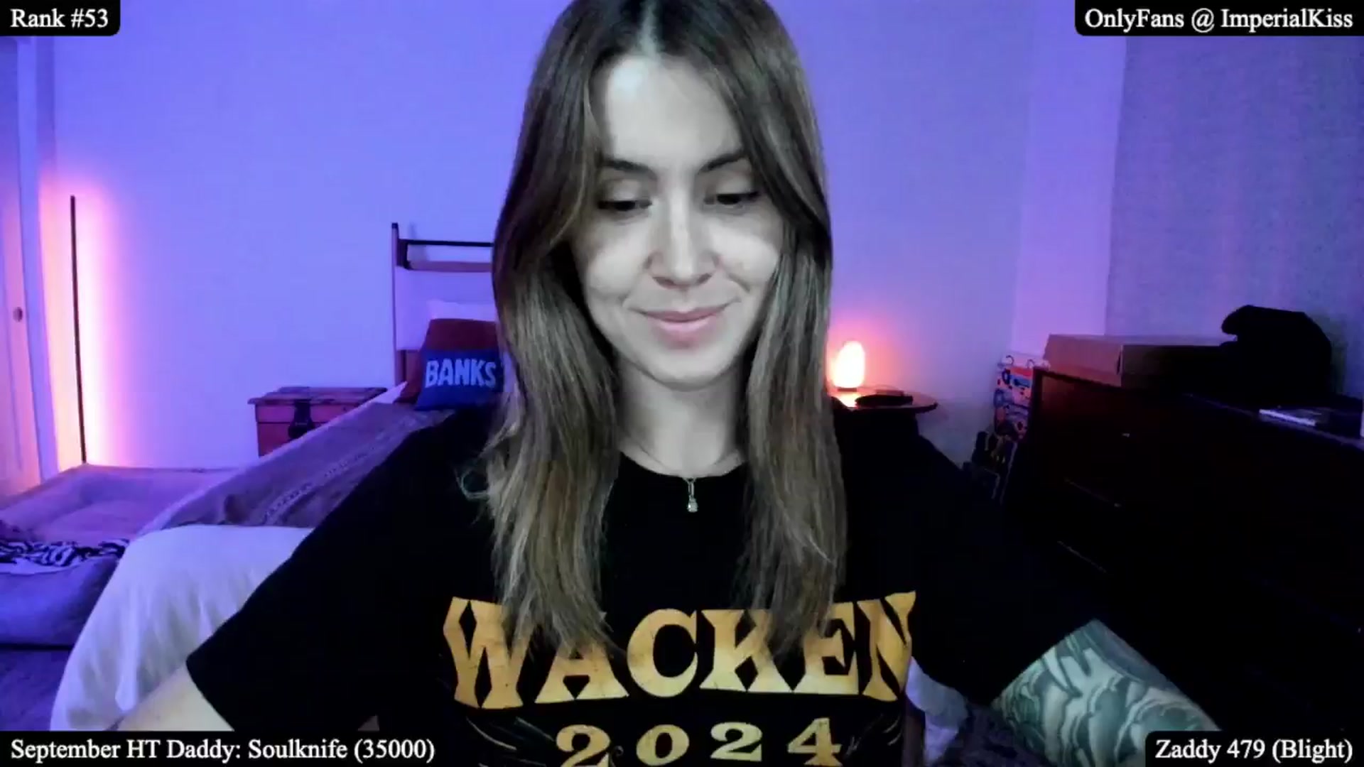 Gallery image thumbnail from ImperialKiss's myfreecams stream on, 09/13/2025, 06:05 image 13 of 20