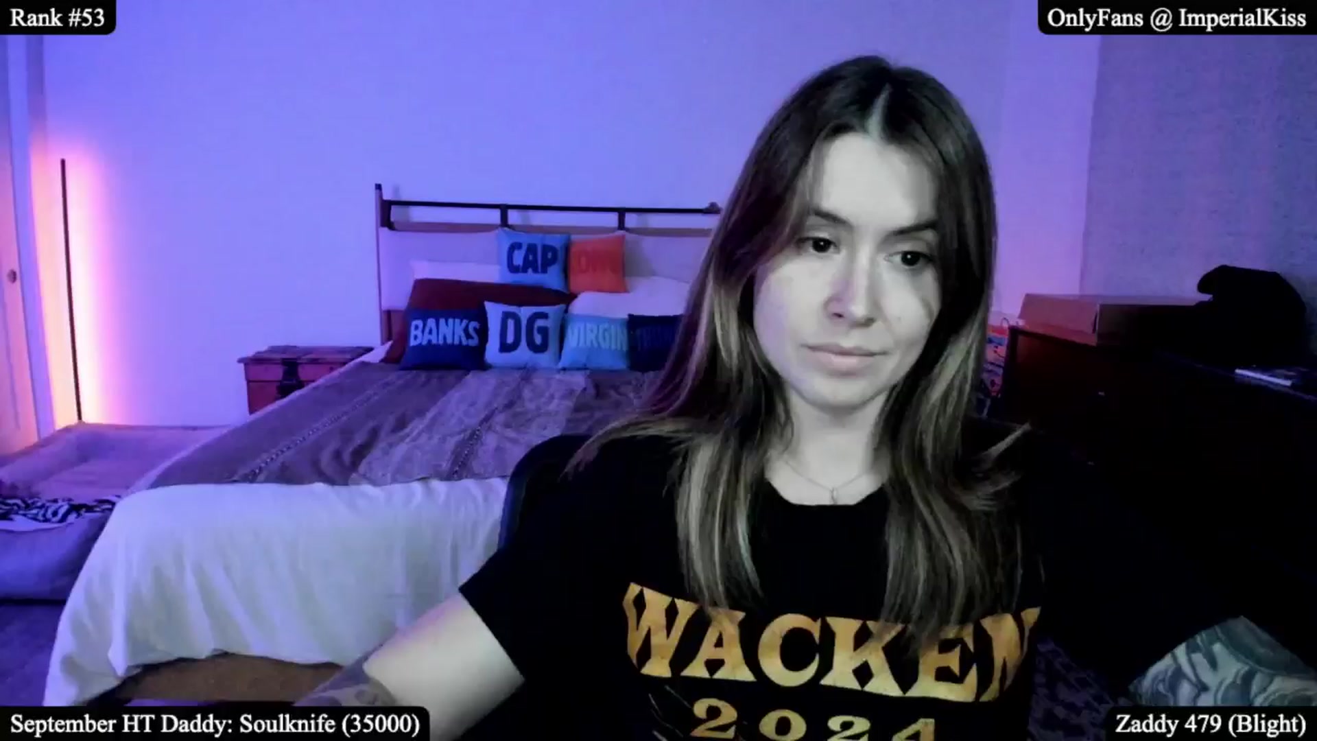 Gallery image thumbnail from ImperialKiss's myfreecams stream on, 09/13/2025, 06:05 image 6 of 20