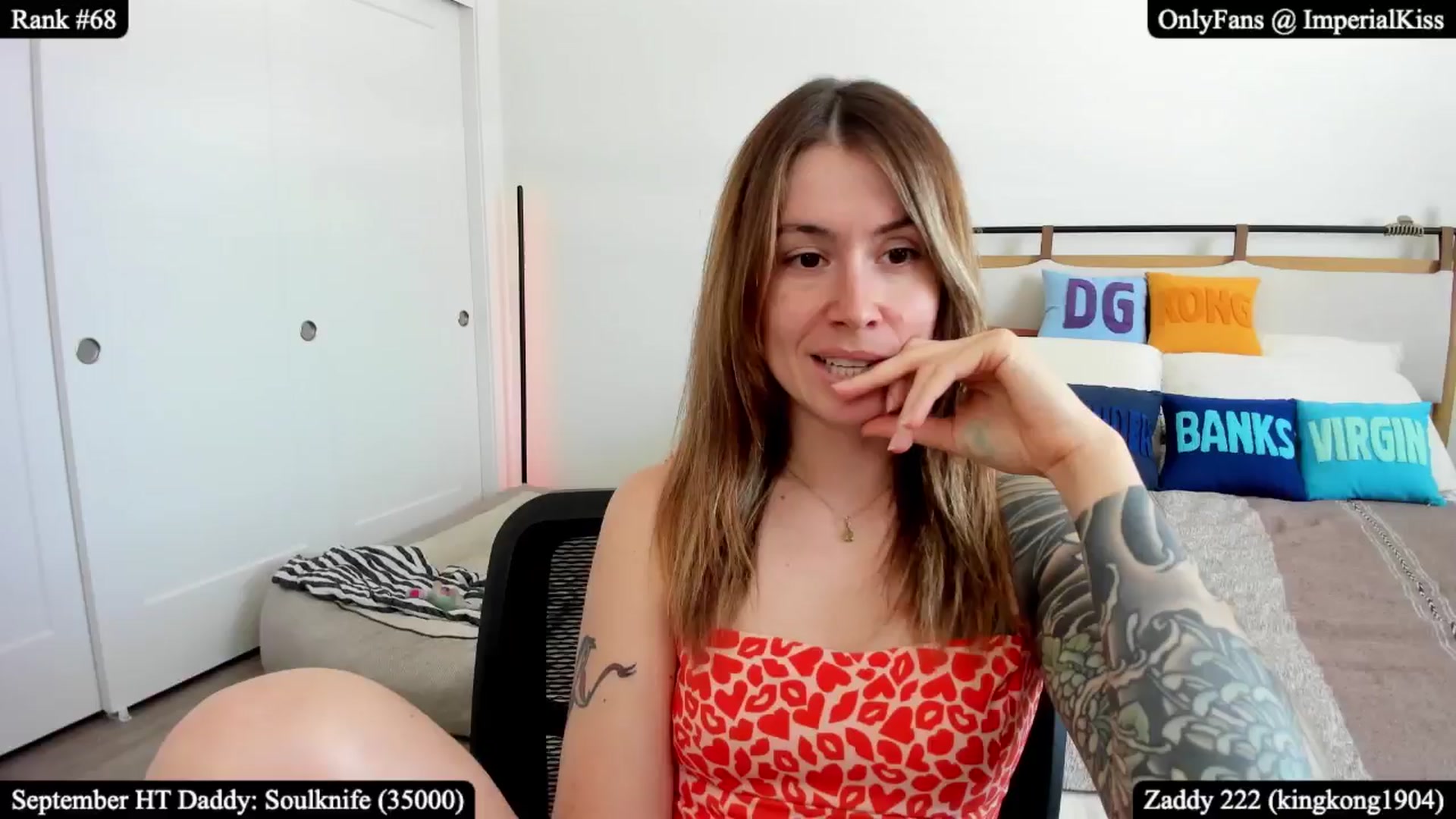 Gallery image thumbnail from ImperialKiss's myfreecams stream on, 09/14/2025, 22:19 image 4 of 20