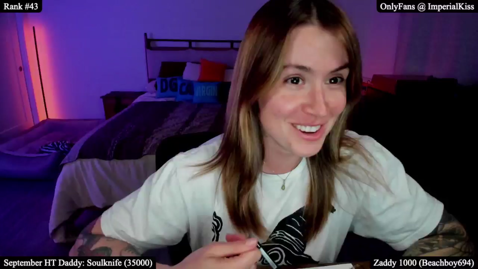 Gallery image thumbnail from ImperialKiss's myfreecams stream on, 09/20/2025, 04:29 image 5 of 20