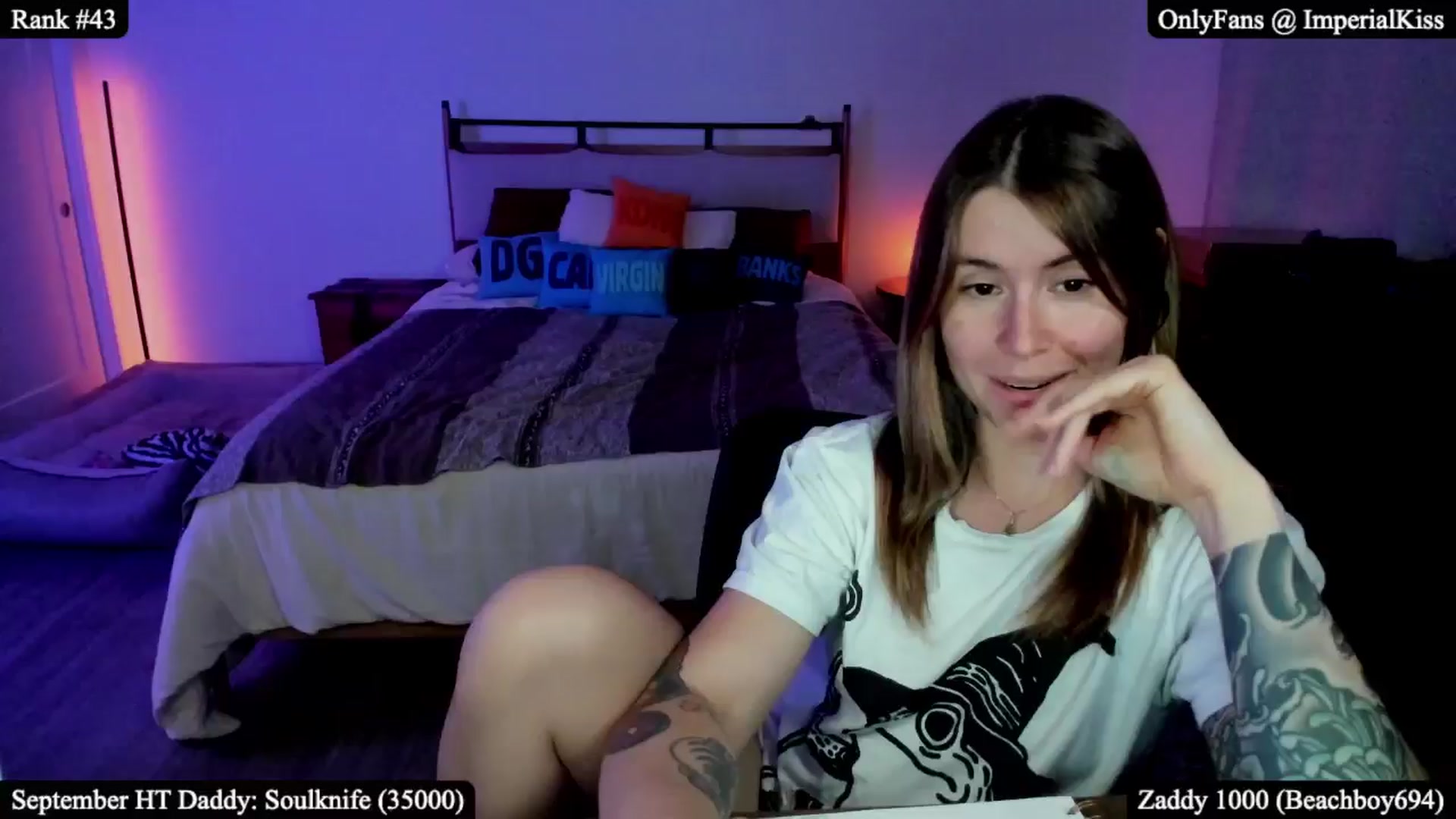 Gallery image thumbnail from ImperialKiss's myfreecams stream on, 09/20/2025, 04:29 image 10 of 20