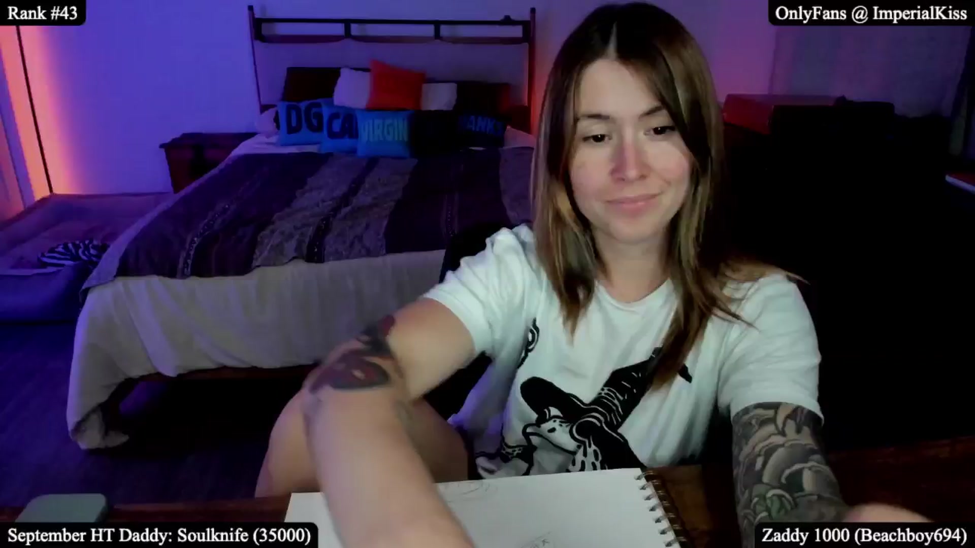Gallery image thumbnail from ImperialKiss's myfreecams stream on, 09/20/2025, 04:29 image 13 of 20