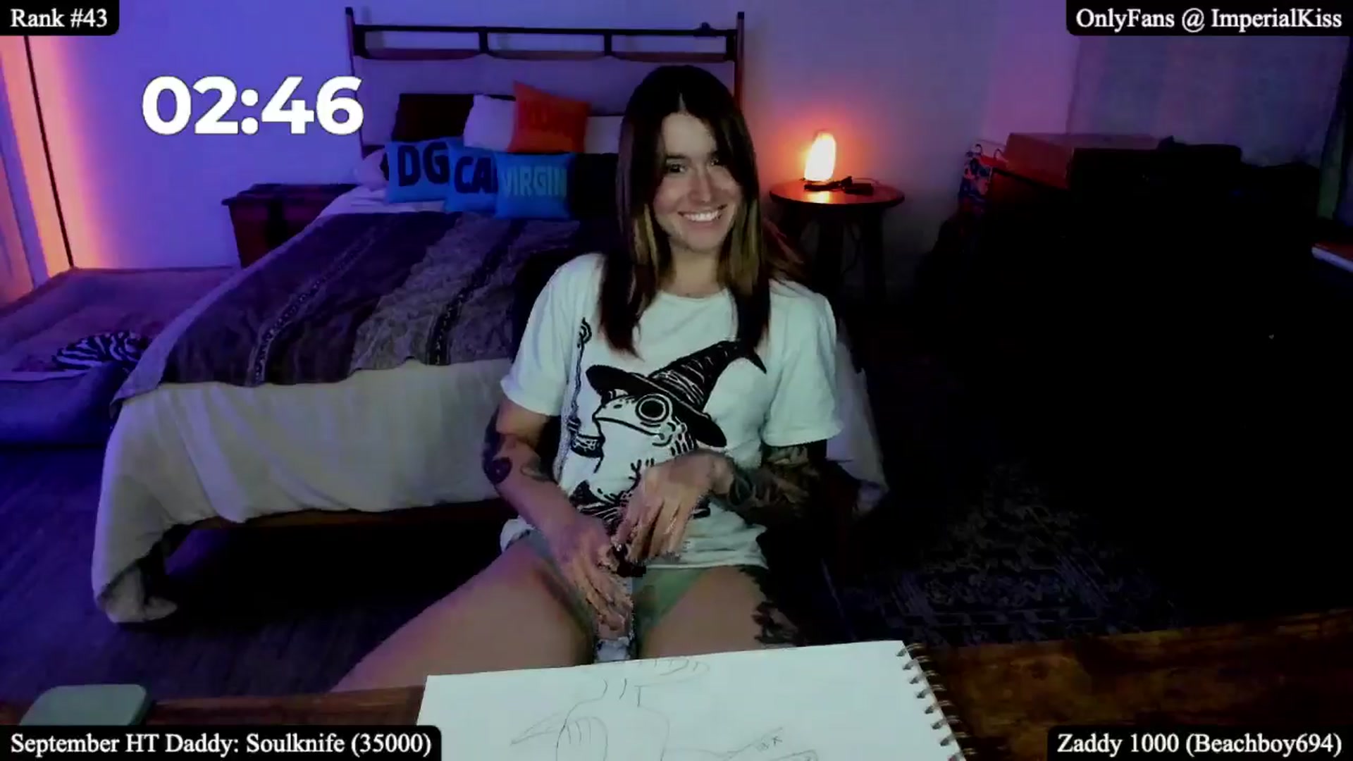 Gallery image thumbnail from ImperialKiss's myfreecams stream on, 09/20/2025, 04:29 image 17 of 20