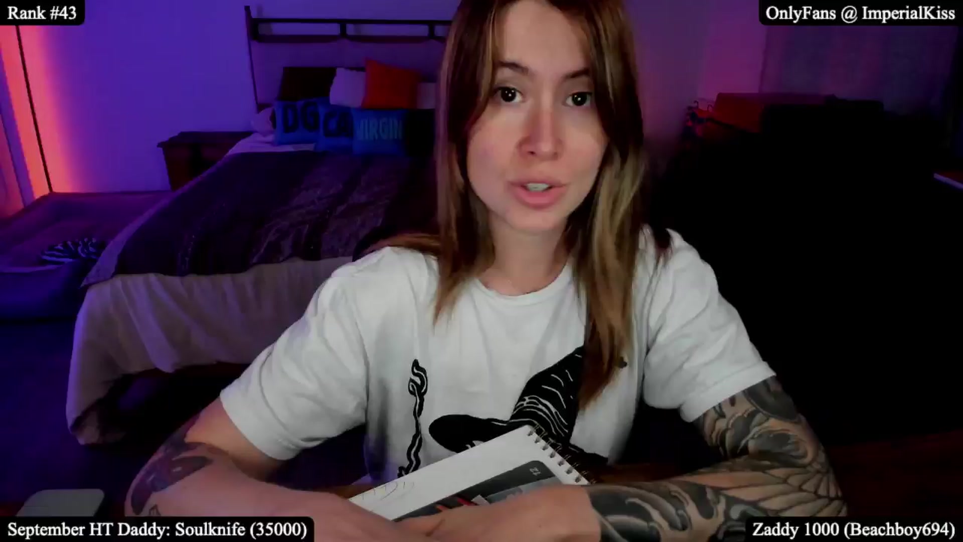 Gallery image thumbnail from ImperialKiss's myfreecams stream on, 09/20/2025, 04:29 image 11 of 20