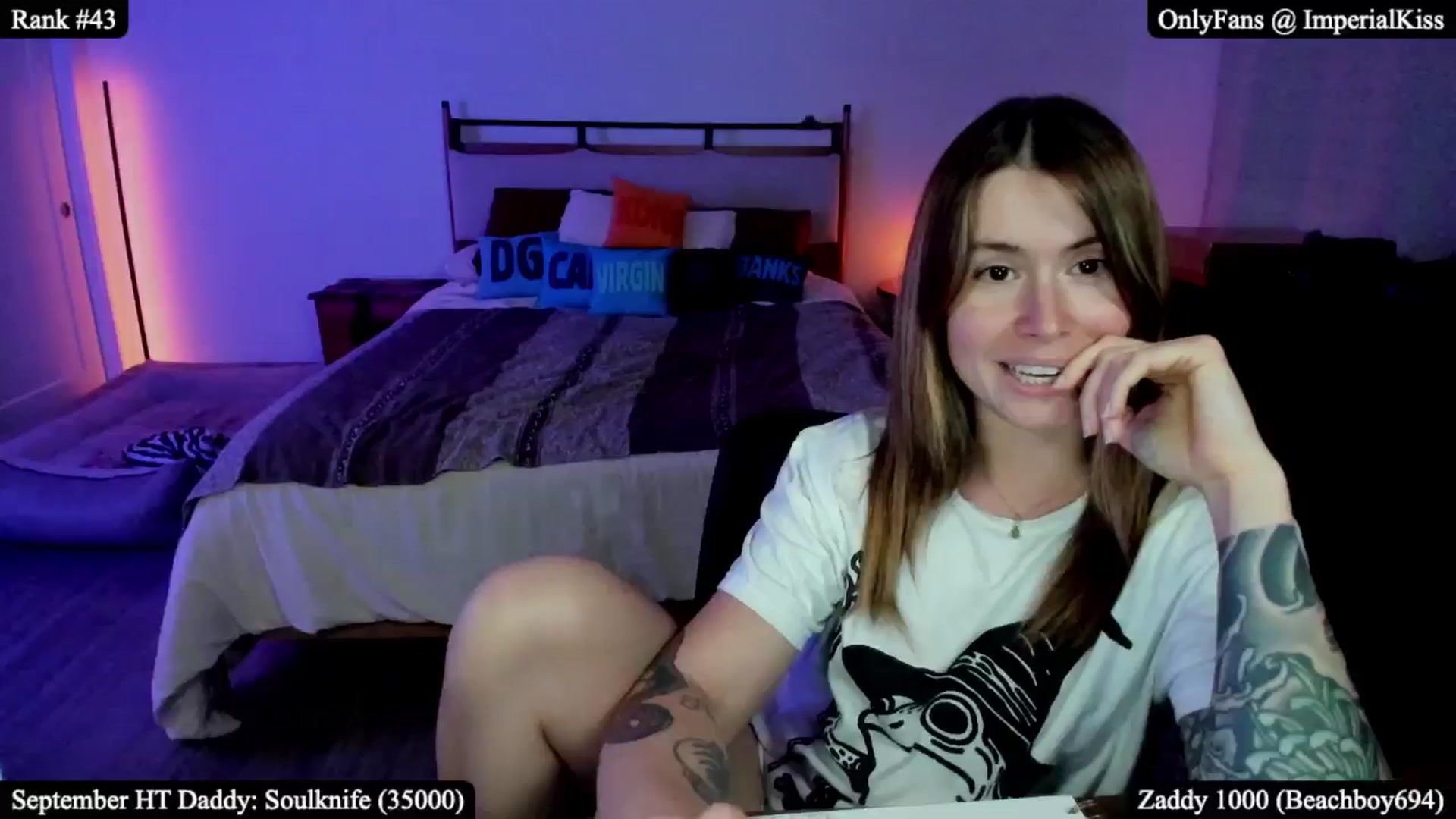 Gallery image thumbnail from ImperialKiss's myfreecams stream on, 09/20/2025, 04:29 image 8 of 20