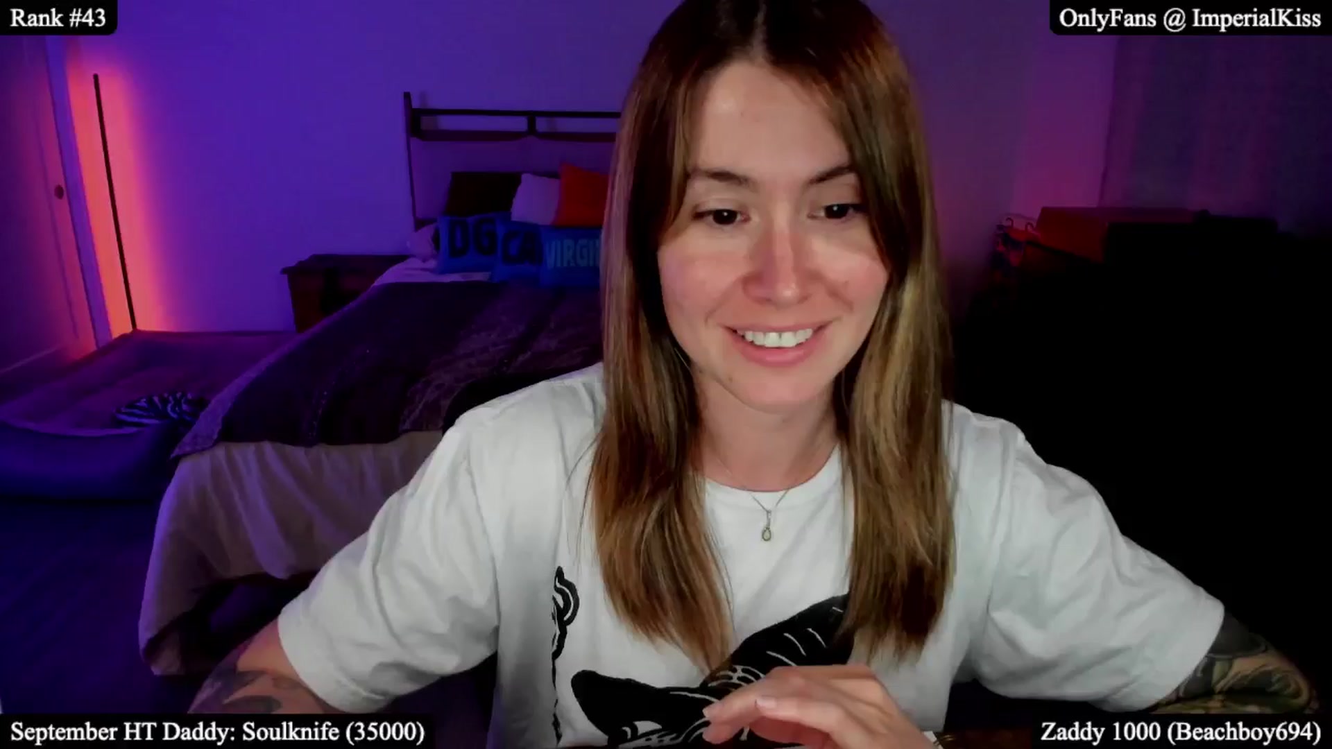 Gallery image thumbnail from ImperialKiss's myfreecams stream on, 09/20/2025, 04:29 image 7 of 20