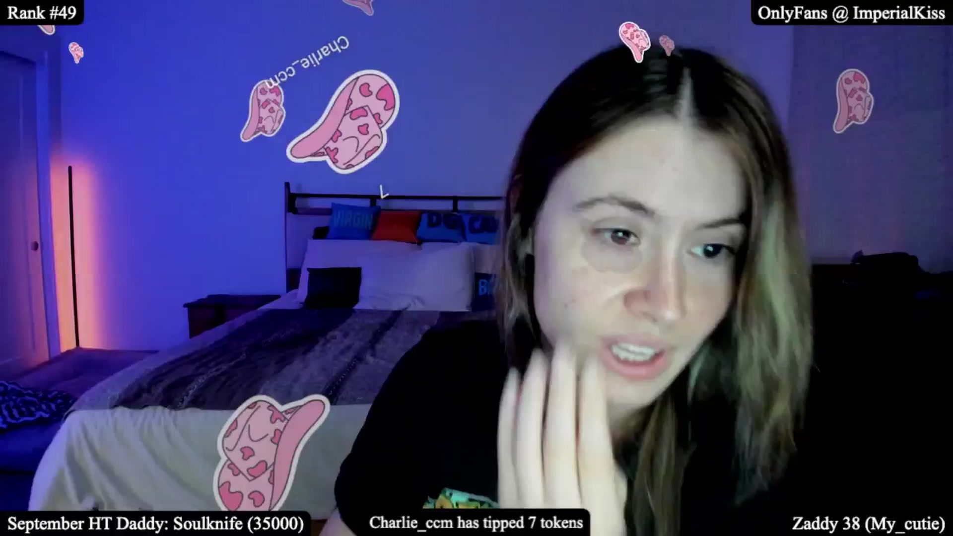 Gallery image thumbnail from ImperialKiss's myfreecams stream on, 09/21/2025, 05:40 image 1 of 20