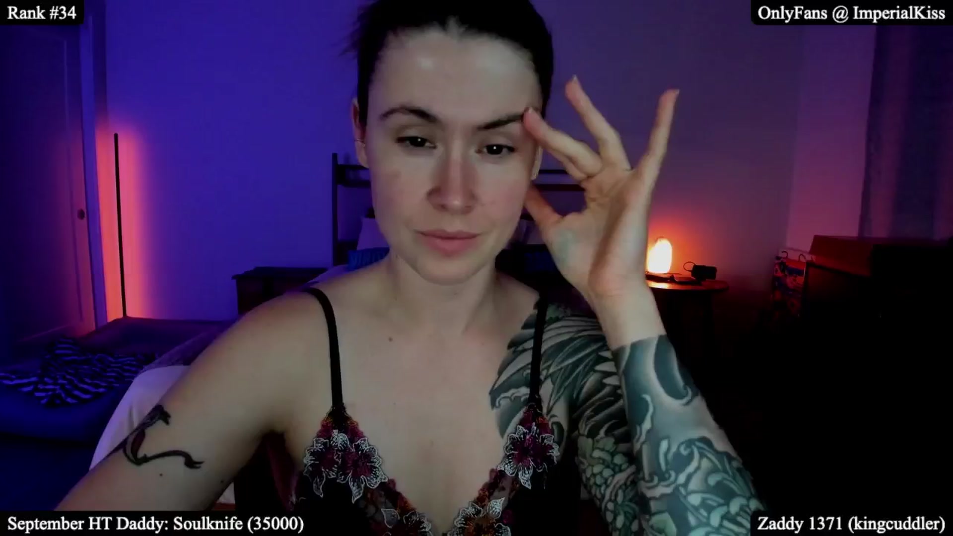 Gallery image thumbnail from ImperialKiss's myfreecams stream on, 09/23/2025, 05:44 image 18 of 20