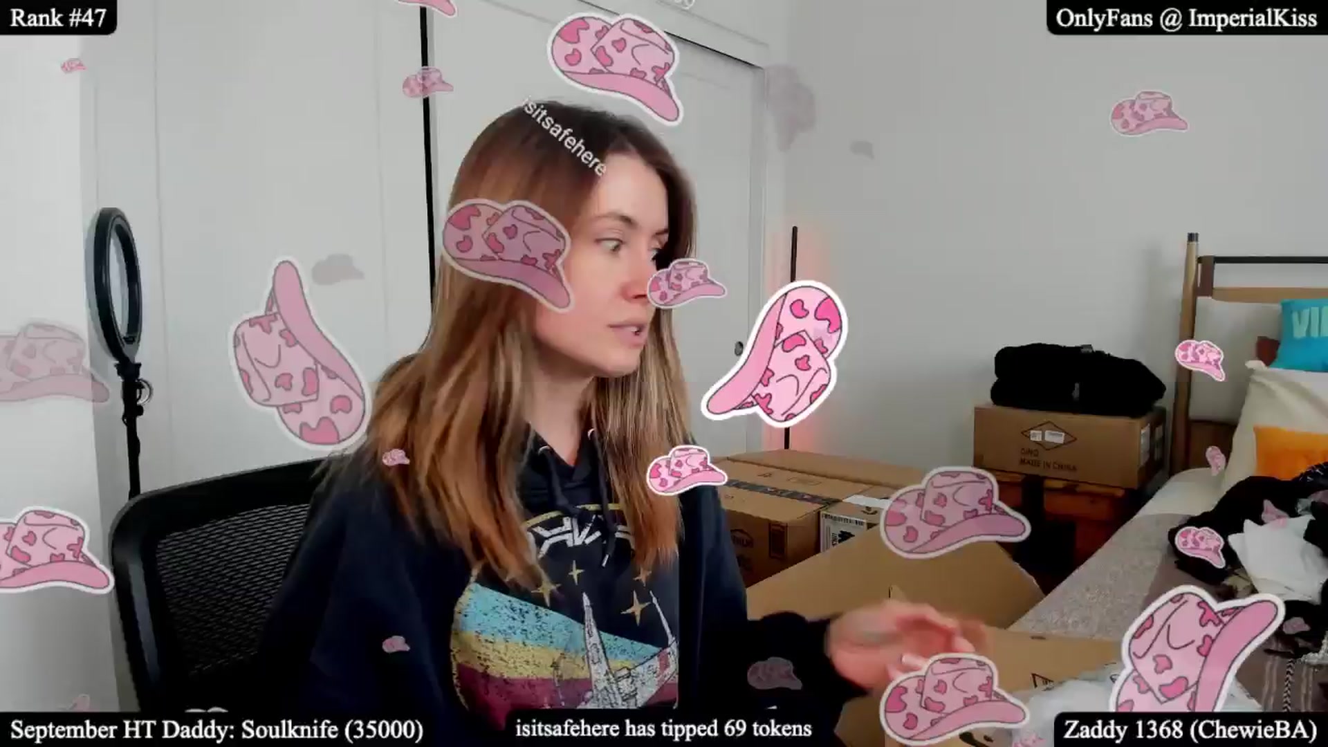 Gallery image thumbnail from ImperialKiss's myfreecams stream on, 09/28/2025, 23:18 image 12 of 20