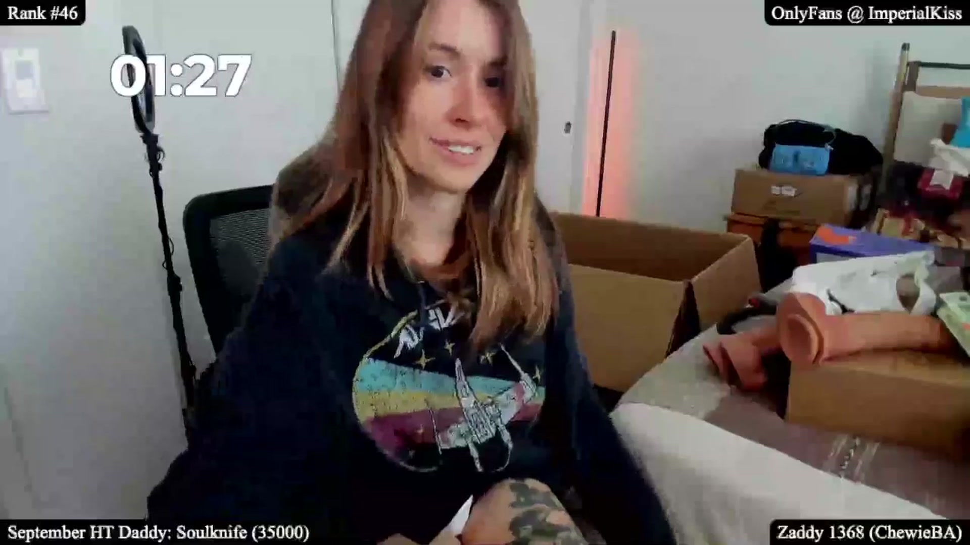 Gallery image thumbnail from ImperialKiss's myfreecams stream on, 09/28/2025, 23:38 image 10 of 20