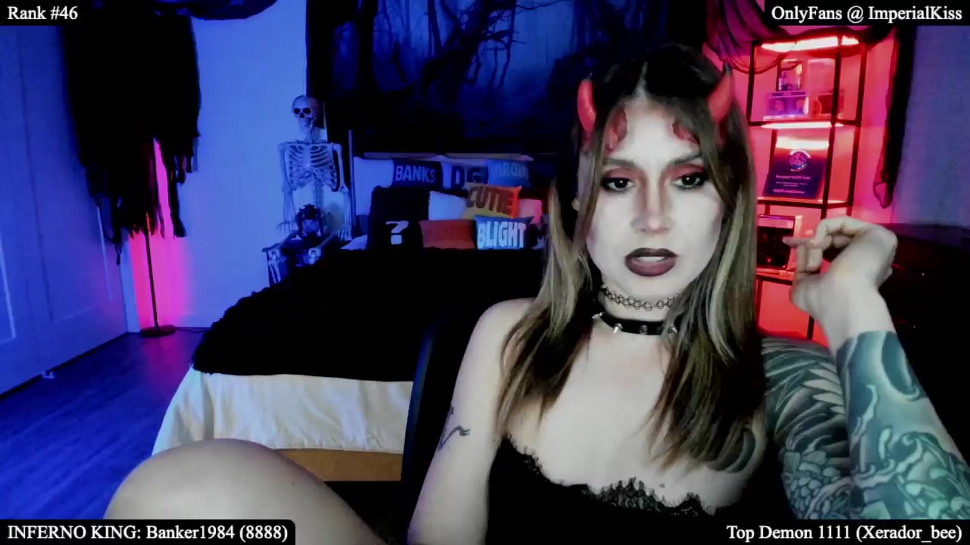 Gallery image thumbnail from ImperialKiss's myfreecams stream on, 10/05/2025, 04:37 image 15 of 20