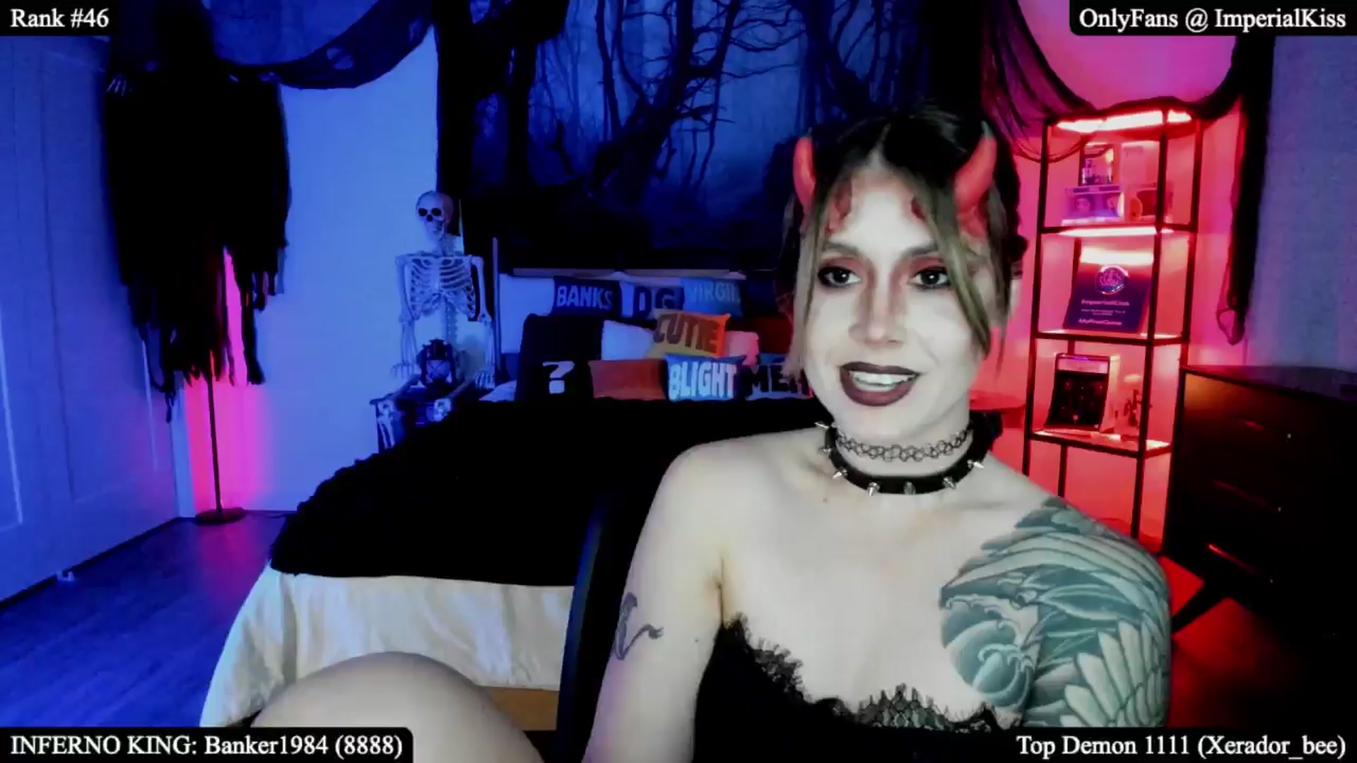 Gallery image thumbnail from ImperialKiss's myfreecams stream on, 10/05/2025, 04:37 image 17 of 20