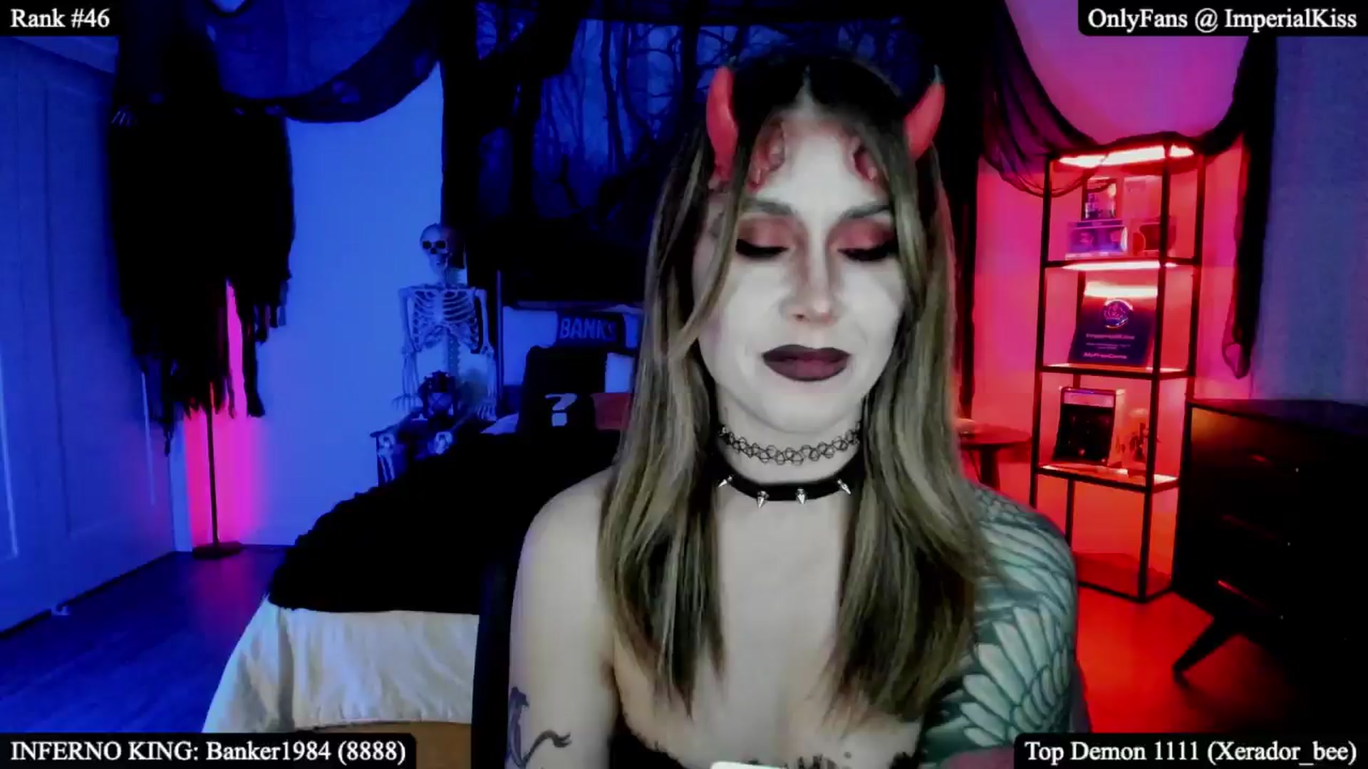 Gallery image thumbnail from ImperialKiss's myfreecams stream on, 10/05/2025, 04:37 image 9 of 20