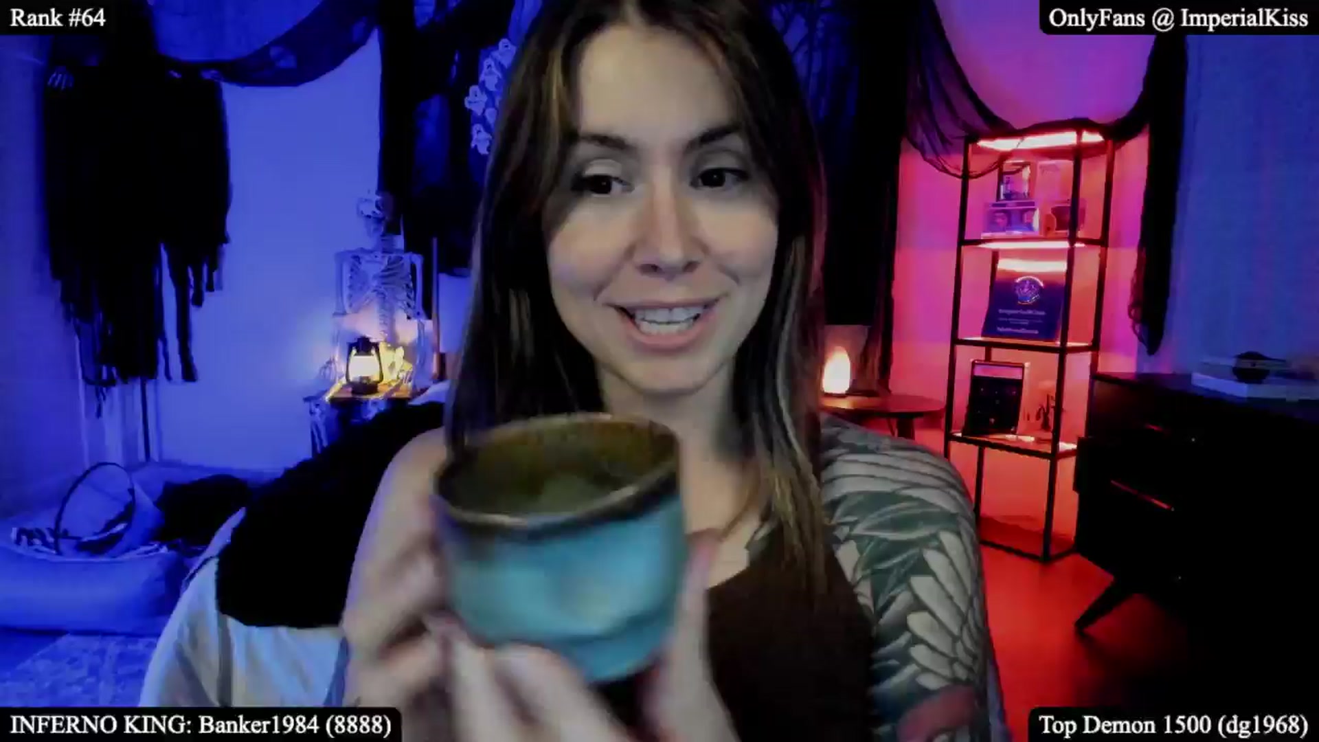 Gallery image thumbnail from ImperialKiss's myfreecams stream on, 10/08/2025, 05:40 image 19 of 20