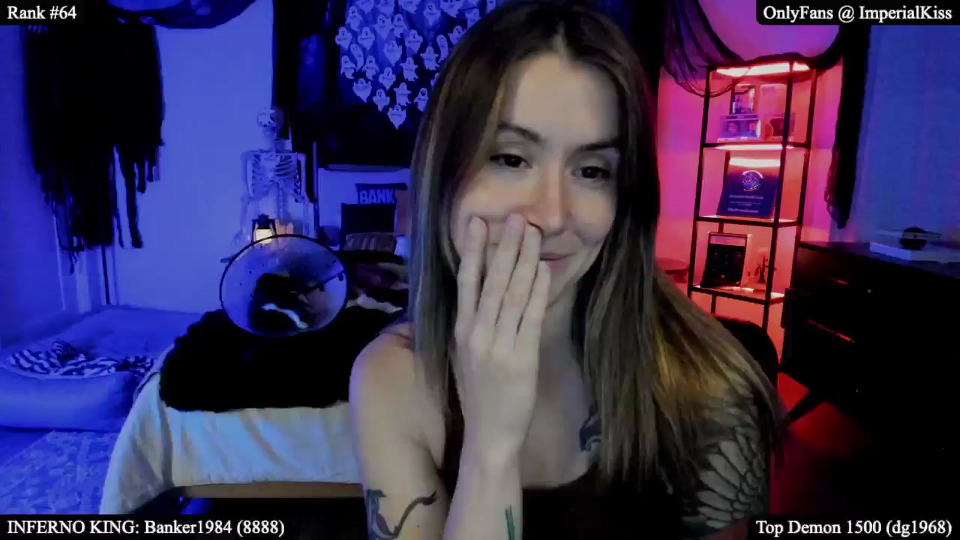 Gallery image thumbnail from ImperialKiss's myfreecams stream on, 10/08/2025, 05:40 image 17 of 20
