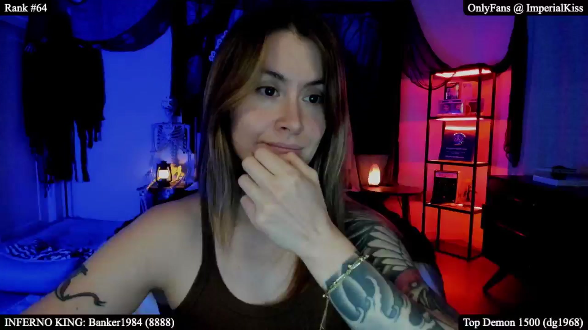 Gallery image thumbnail from ImperialKiss's myfreecams stream on, 10/08/2025, 05:40 image 11 of 20