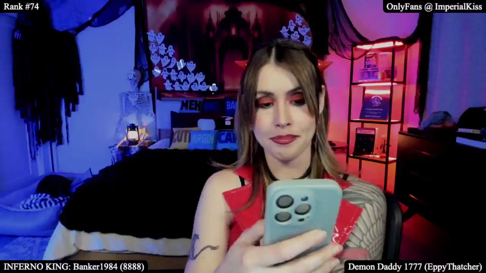 Gallery image thumbnail from ImperialKiss's myfreecams stream on, 10/19/2025, 04:20 image 20 of 20