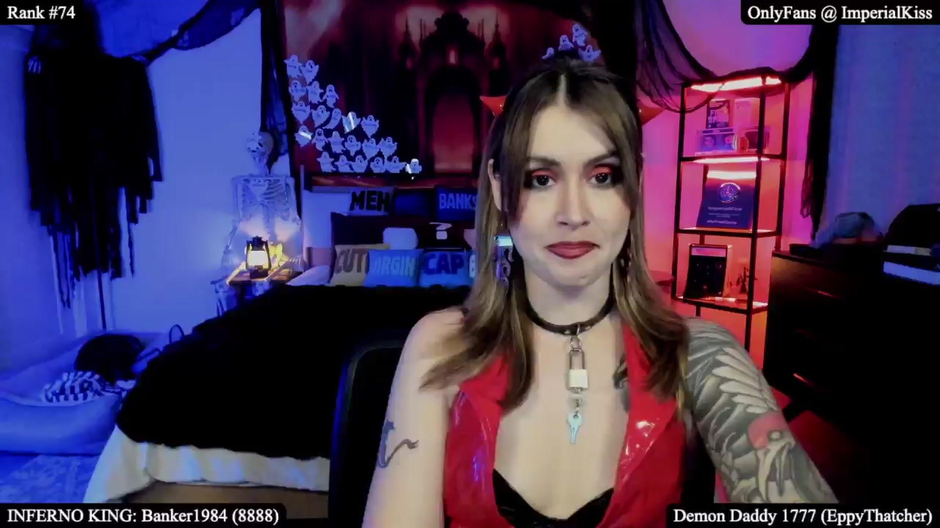 Gallery image thumbnail from ImperialKiss's myfreecams stream on, 10/19/2025, 04:20 image 18 of 20