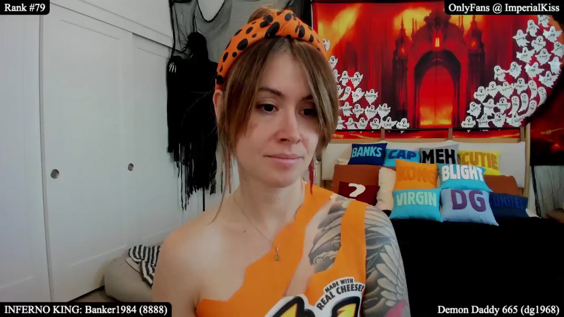 Gallery image thumbnail from ImperialKiss's myfreecams stream on, 10/19/2025, 20:56 image 18 of 20