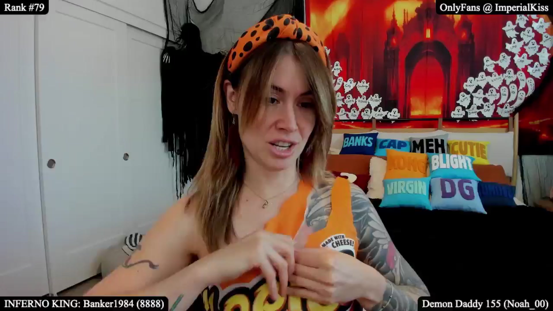 Gallery image thumbnail from ImperialKiss's myfreecams stream on, 10/19/2025, 20:56 image 5 of 20