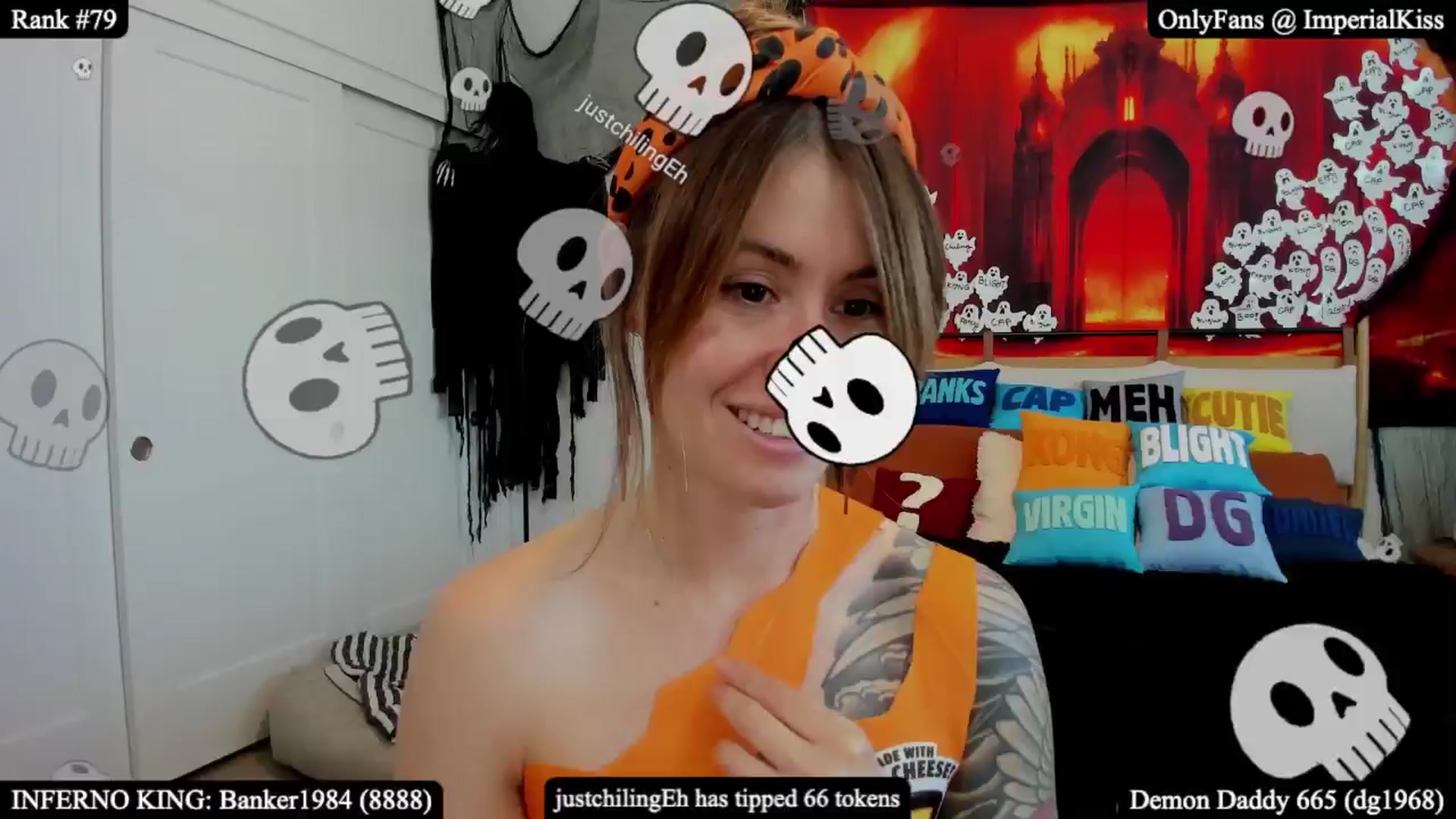 Gallery image thumbnail from ImperialKiss's myfreecams stream on, 10/19/2025, 20:56 image 20 of 20