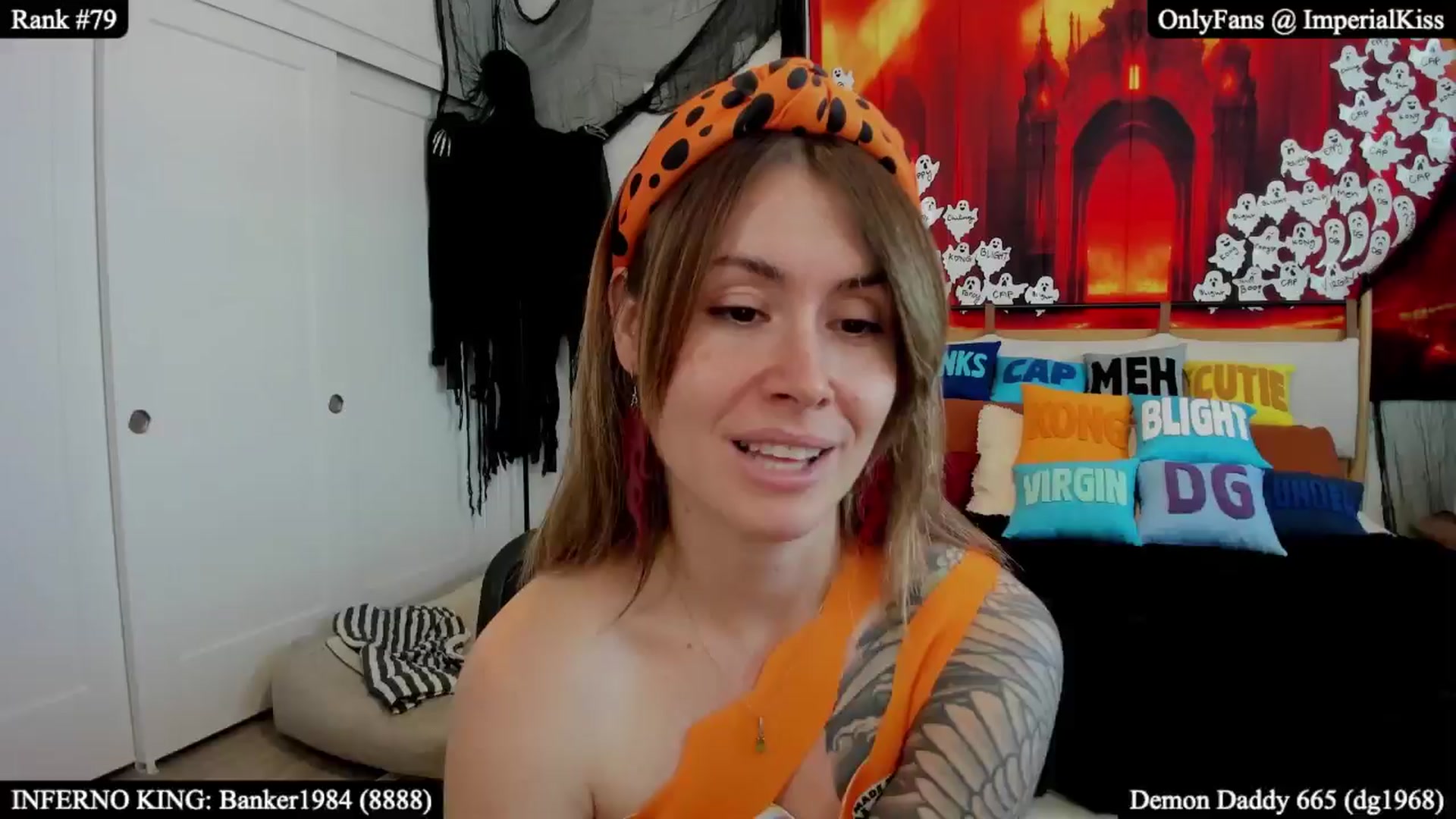 Gallery image thumbnail from ImperialKiss's myfreecams stream on, 10/19/2025, 20:56 image 14 of 20