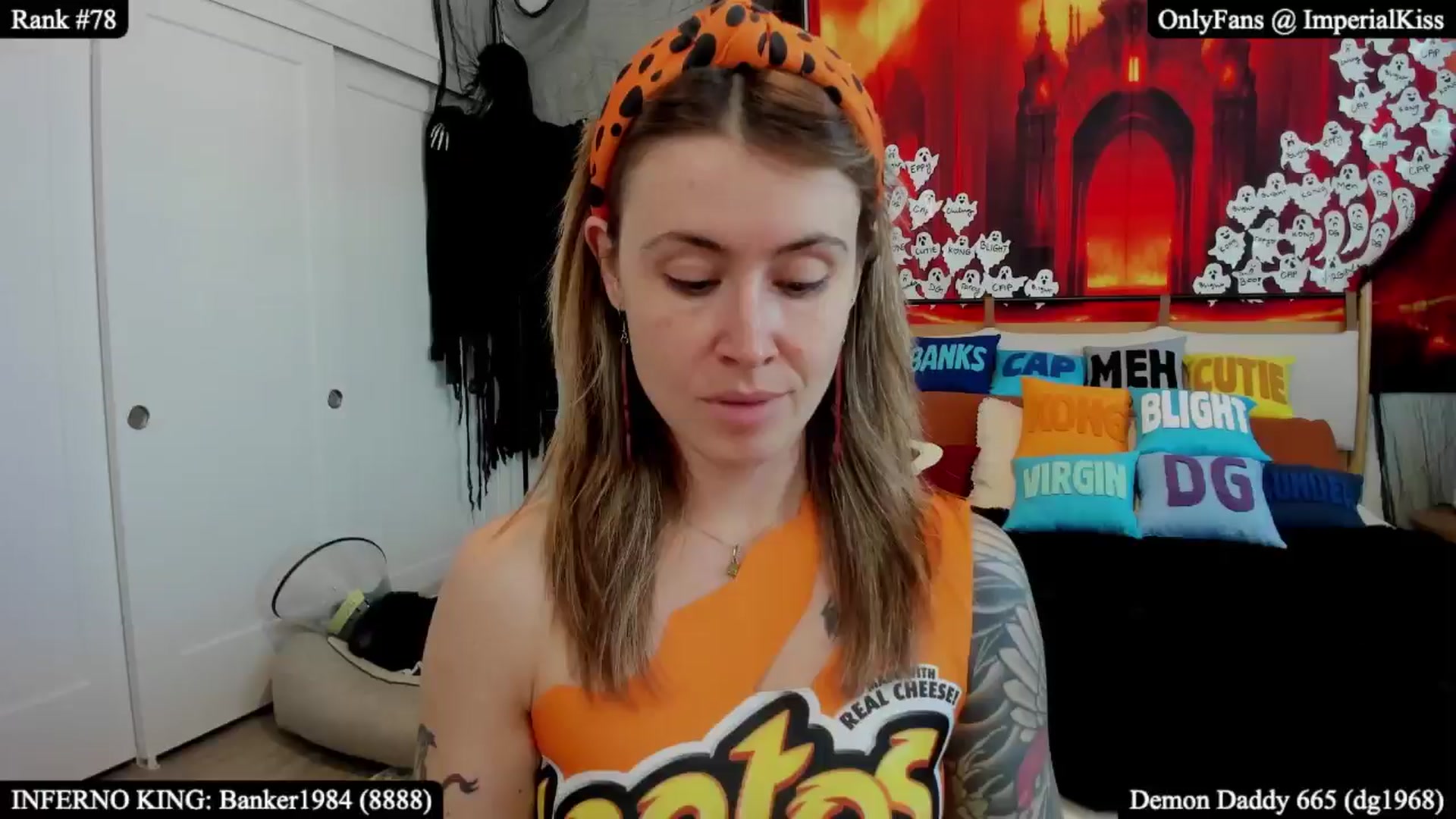 Gallery image thumbnail from ImperialKiss's myfreecams stream on, 10/19/2025, 21:24 image 2 of 20