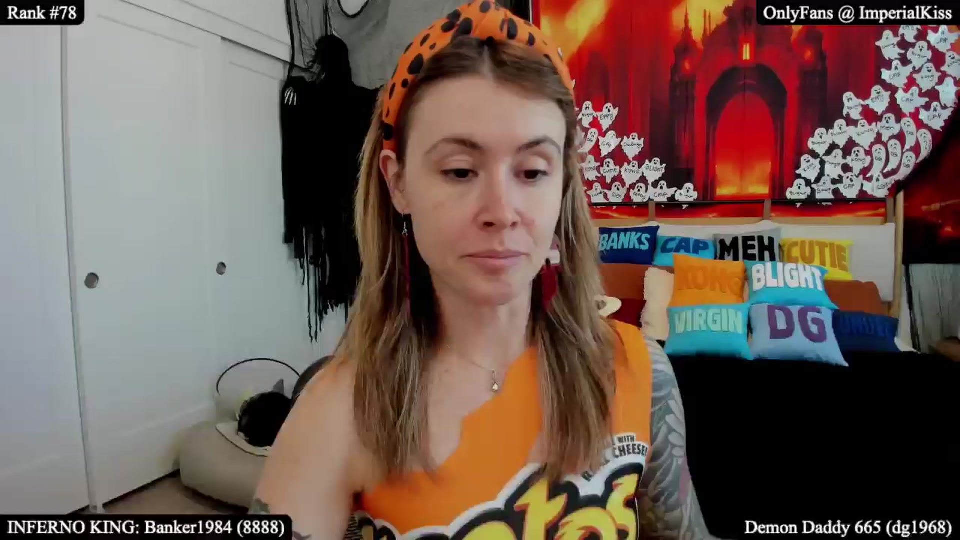 Gallery image thumbnail from ImperialKiss's myfreecams stream on, 10/19/2025, 21:24 image 5 of 20