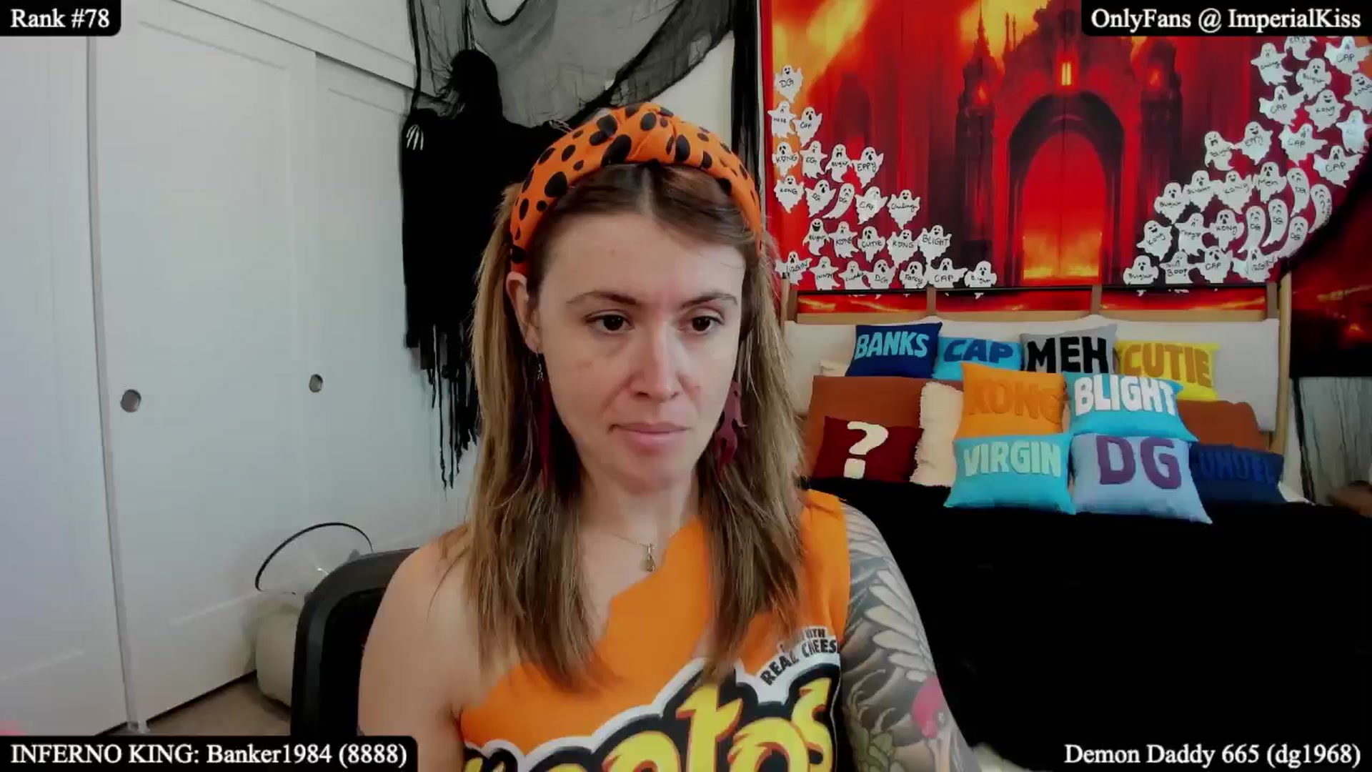Gallery image thumbnail from ImperialKiss's myfreecams stream on, 10/19/2025, 21:24 image 10 of 20