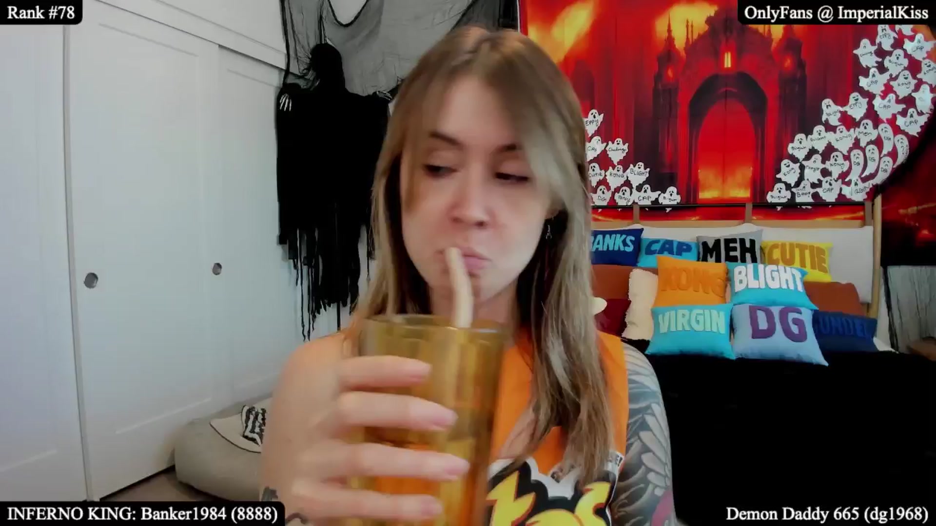 Gallery image thumbnail from ImperialKiss's myfreecams stream on, 10/19/2025, 21:24 image 19 of 20