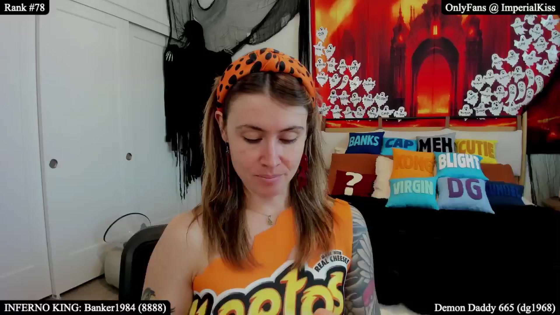 Gallery image thumbnail from ImperialKiss's myfreecams stream on, 10/19/2025, 21:24 image 7 of 20