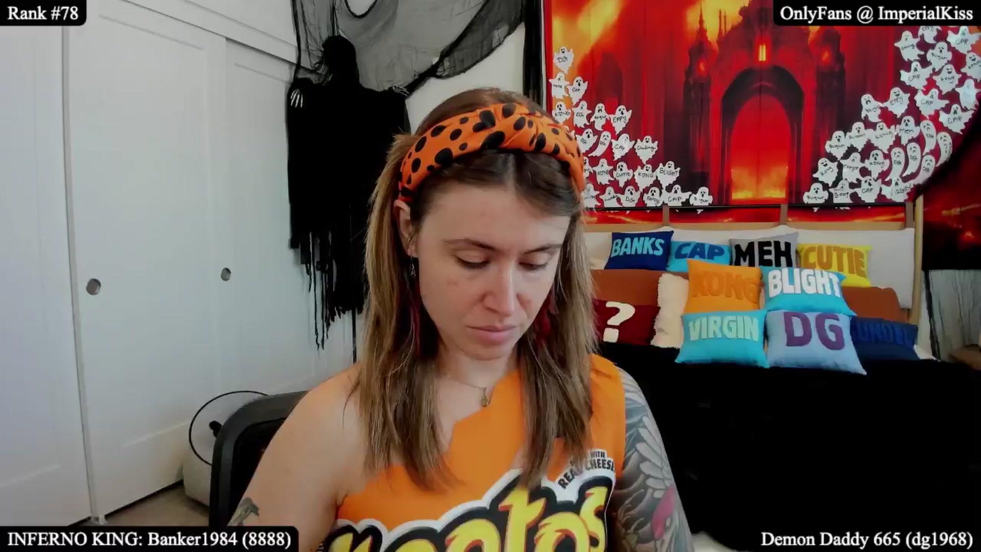 Gallery image thumbnail from ImperialKiss's myfreecams stream on, 10/19/2025, 21:24 image 13 of 20