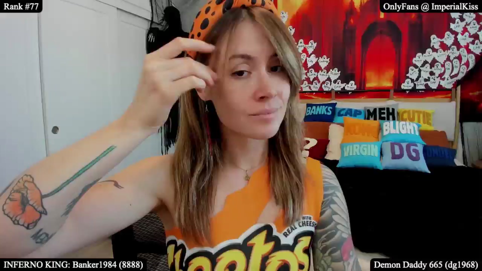 Gallery image thumbnail from ImperialKiss's myfreecams stream on, 10/19/2025, 22:06 image 4 of 20
