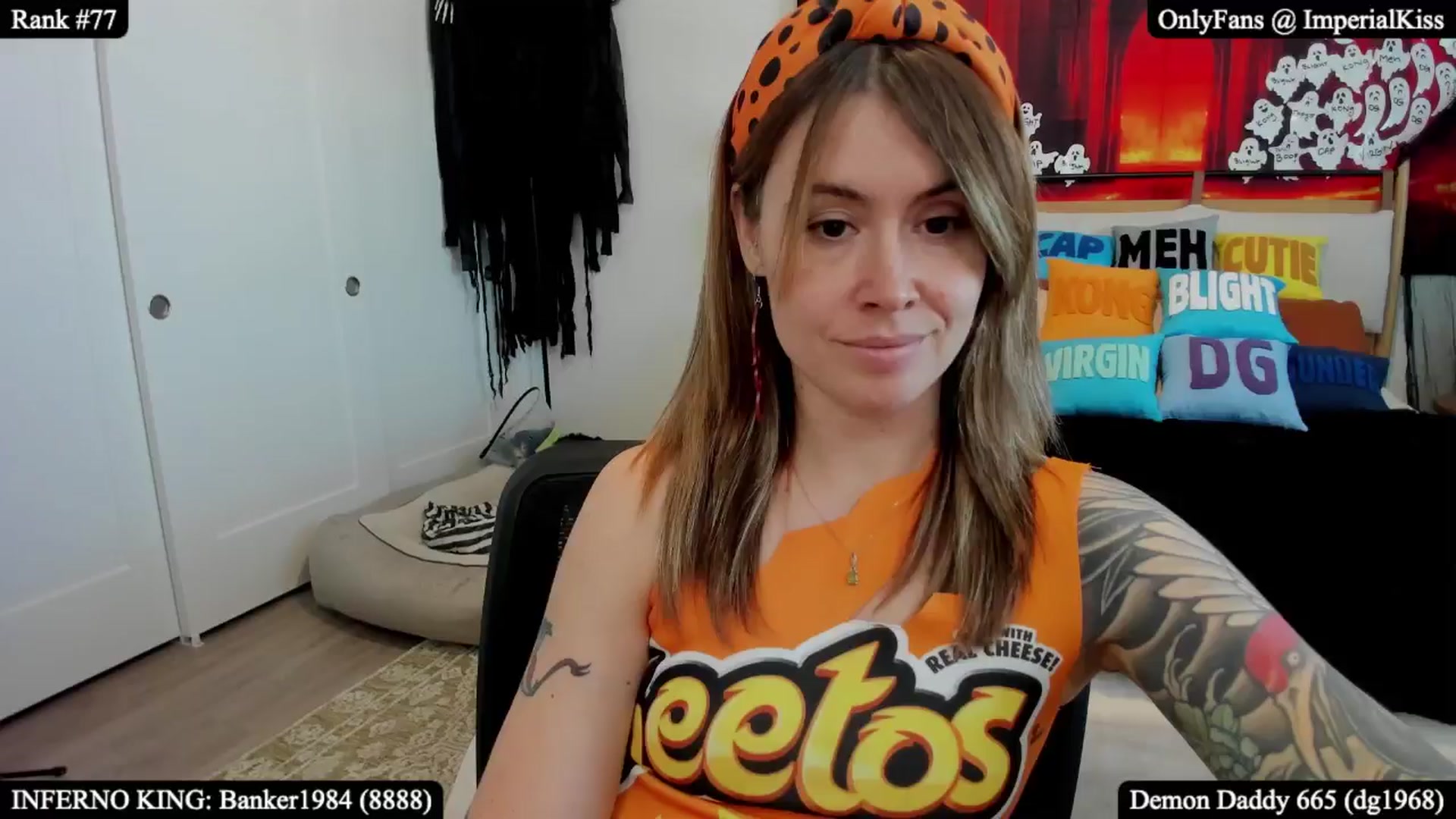 Gallery image thumbnail from ImperialKiss's myfreecams stream on, 10/19/2025, 22:06 image 12 of 20