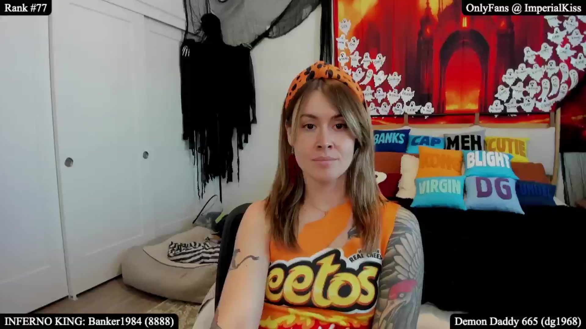 Gallery image thumbnail from ImperialKiss's myfreecams stream on, 10/19/2025, 22:06 image 9 of 20