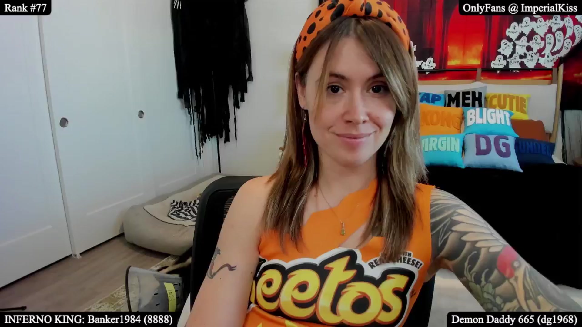 Gallery image thumbnail from ImperialKiss's myfreecams stream on, 10/19/2025, 22:06 image 13 of 20