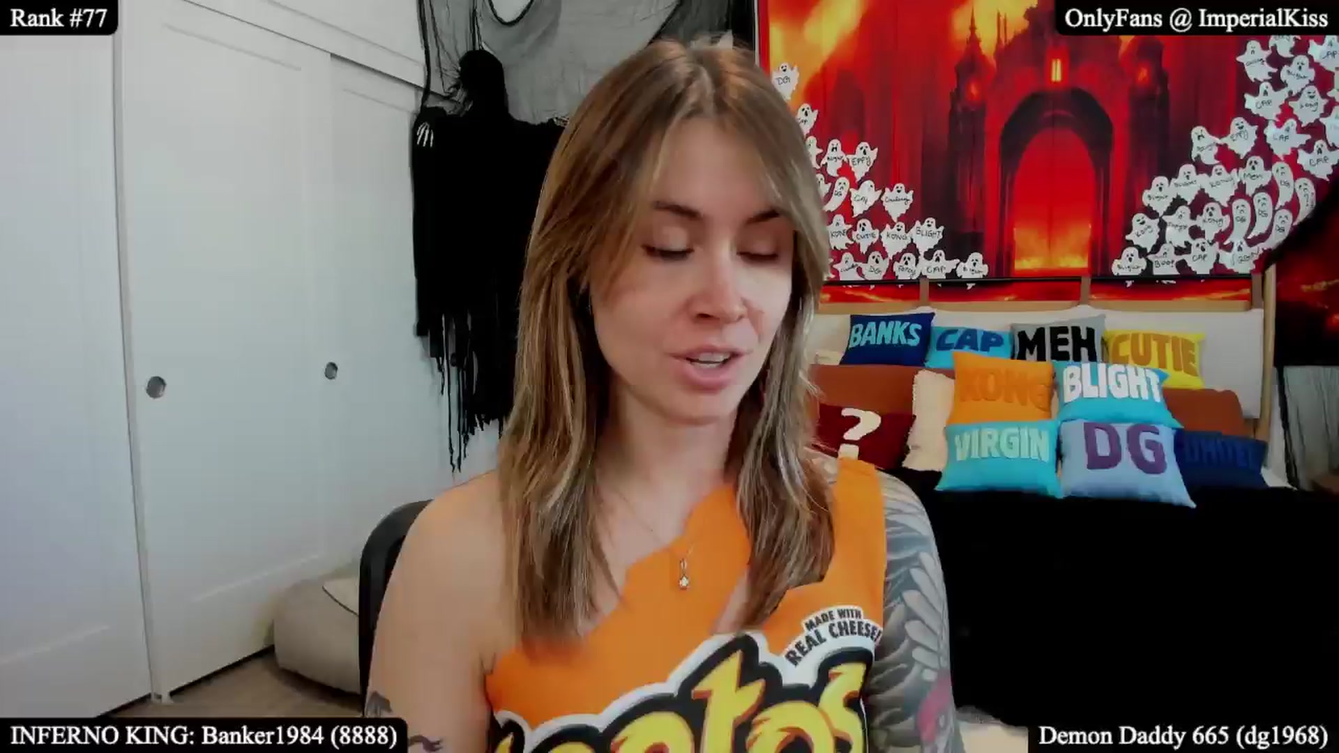 Gallery image thumbnail from ImperialKiss's myfreecams stream on, 10/19/2025, 22:06 image 16 of 20