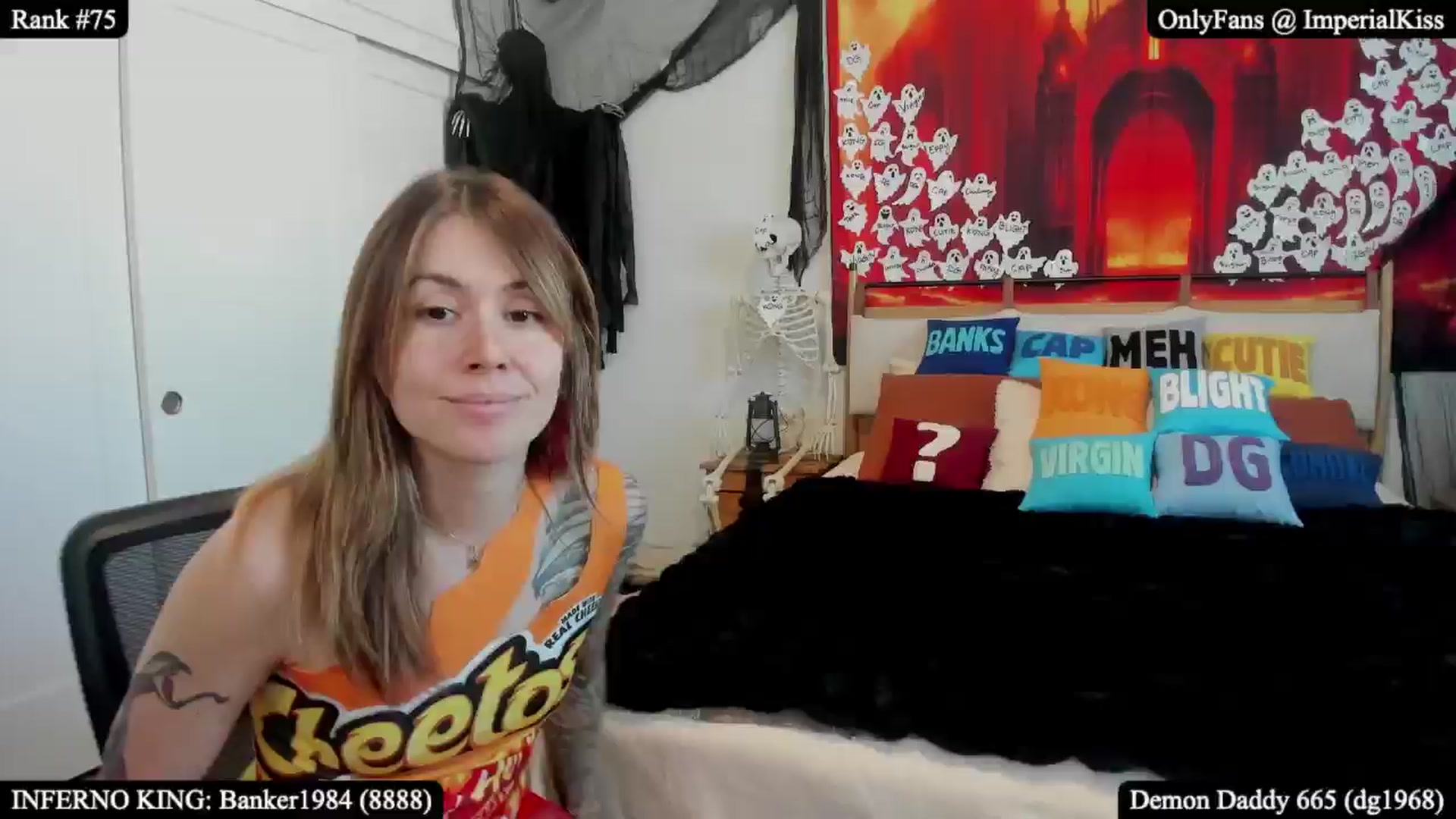 Gallery image thumbnail from ImperialKiss's myfreecams stream on, 10/20/2025, 24:01 image 17 of 20